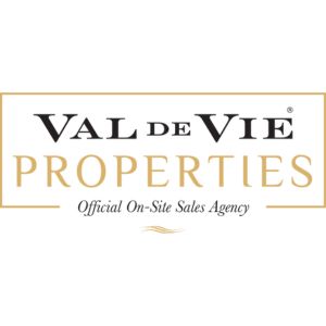 A logo of Val de Vie Properties